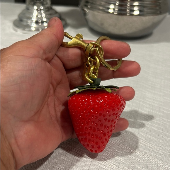 Fashion Jewelry Accessories - Fashion Jewelry Red Strawberry Key Holder